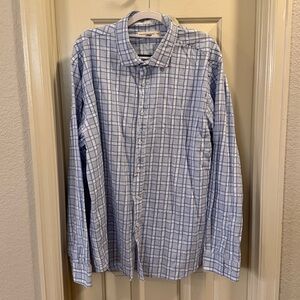 Pronto Uomo LS blue Shirt